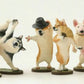 Asakuma Toshio Animal Dog's Life Dance ver 6 Trading Figure Set