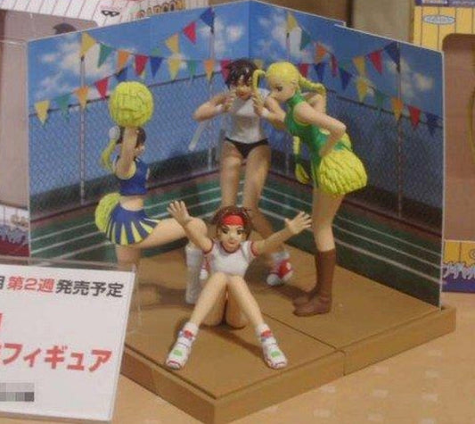 Banpresto Capcom Gals Collection Sports Competition 4 Trading Figure Set