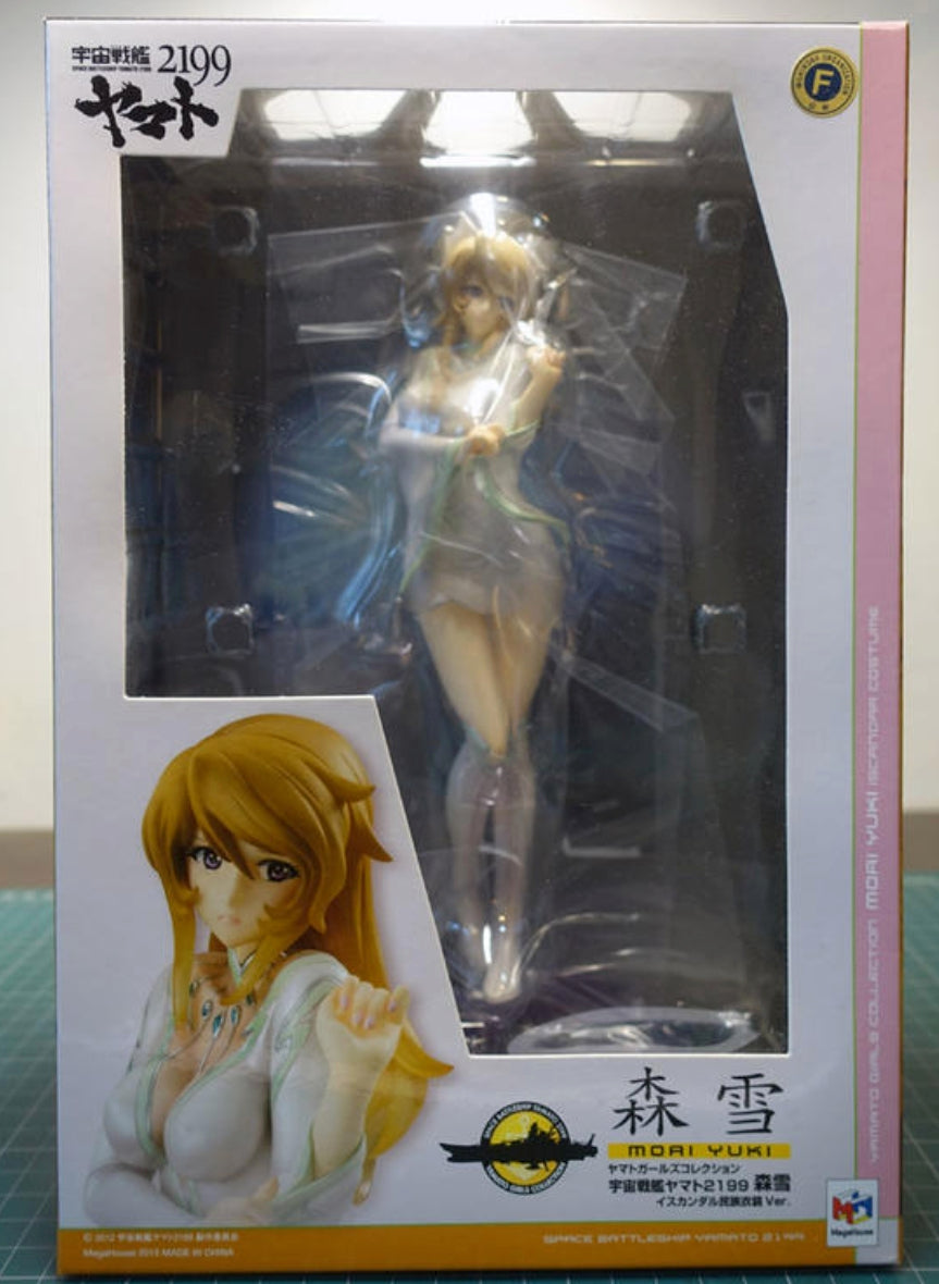 Megahouse Star Blazers Space Battleship Yamato 2199 Girls Collection Mori Yuki Iskandar Traditional Dress Ver Pvc Figure Used