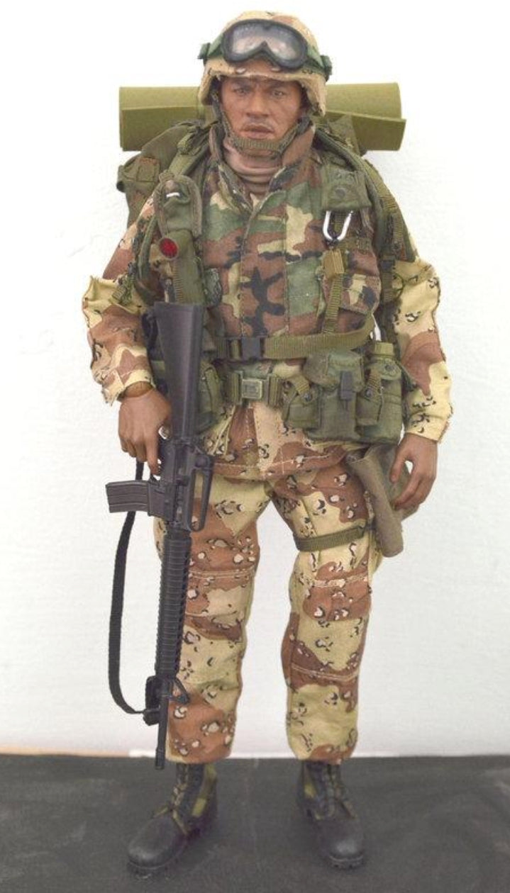 Soldier Story 1/6 12" USMC Operation Desert Saber Kuwait 1991 Action Figure Used