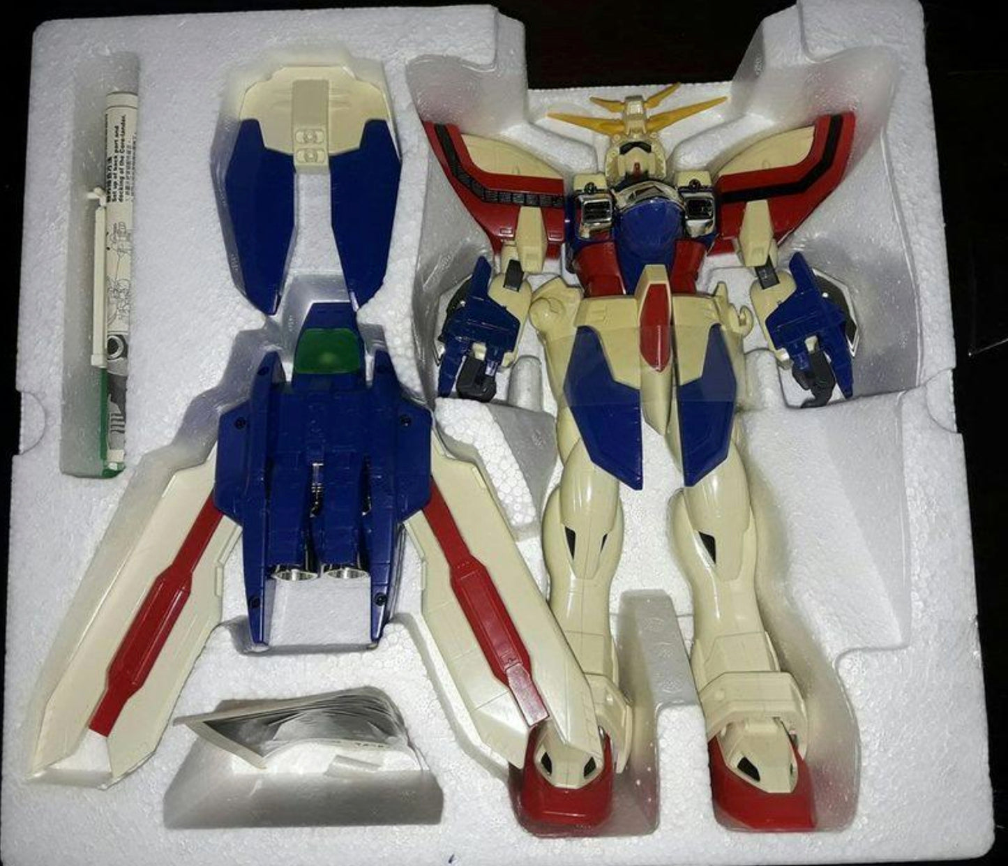 Bandai 1/60 Mobile Fighter G Gundam DX Neo Japan God Burning Gundam Action Figure Used