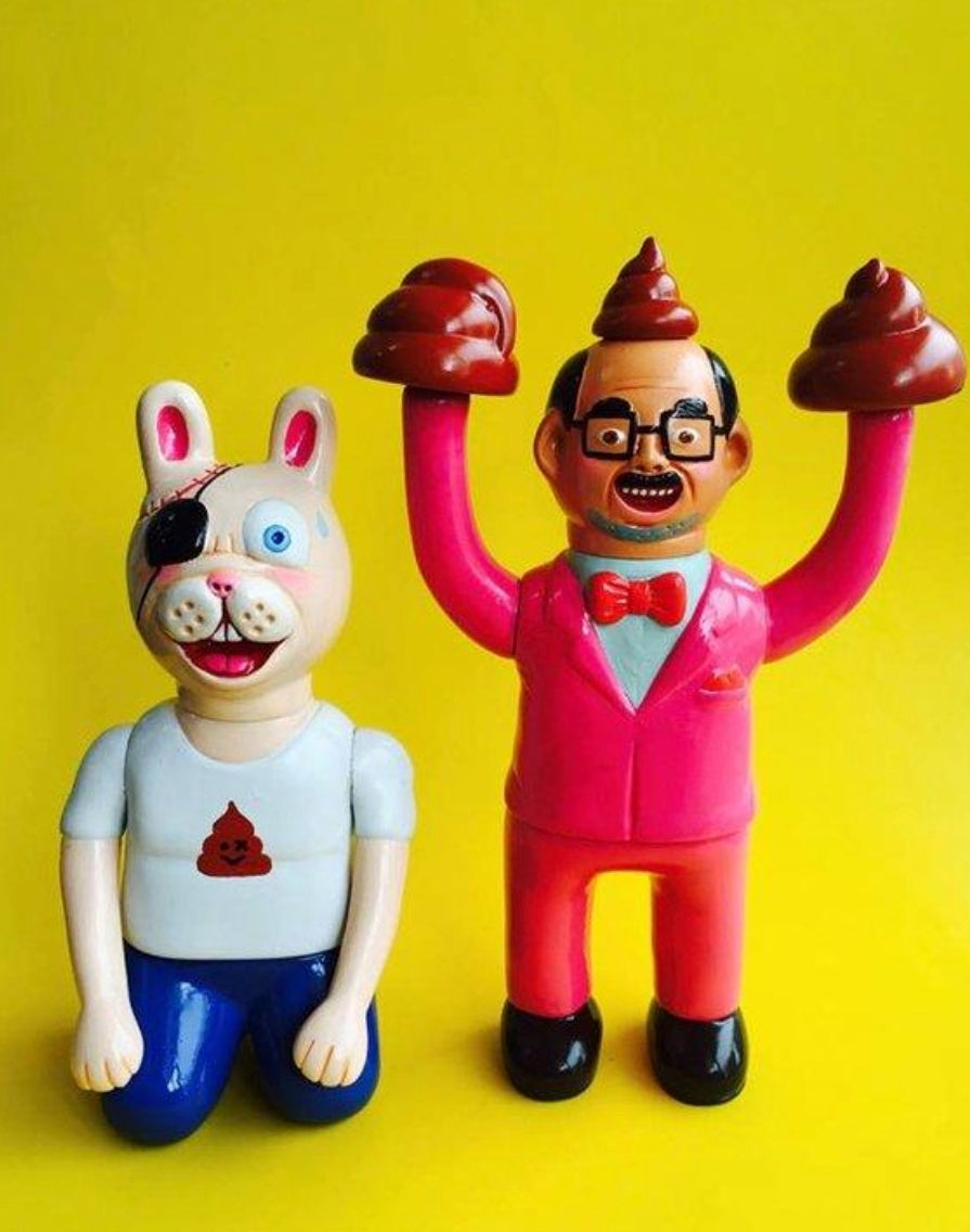 Satoshi Rabbit Yukinori Dehara x The Jack Satoshi Yamamoto & Rabbit Pink ver 6.5
