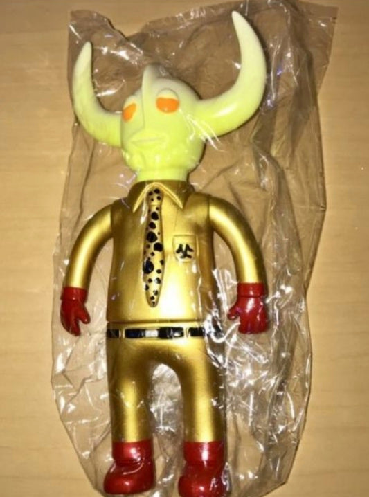 Yukinori Dehara Ultra Chichi Work Ultra Father Gold Ver 7" Vinyl Figure Used