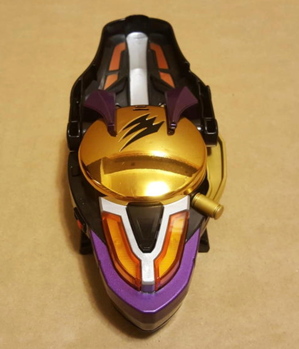 Bandai Power Rangers Jungle Fury Gekiranger Wolf Morpher Purple Changer Figure Used