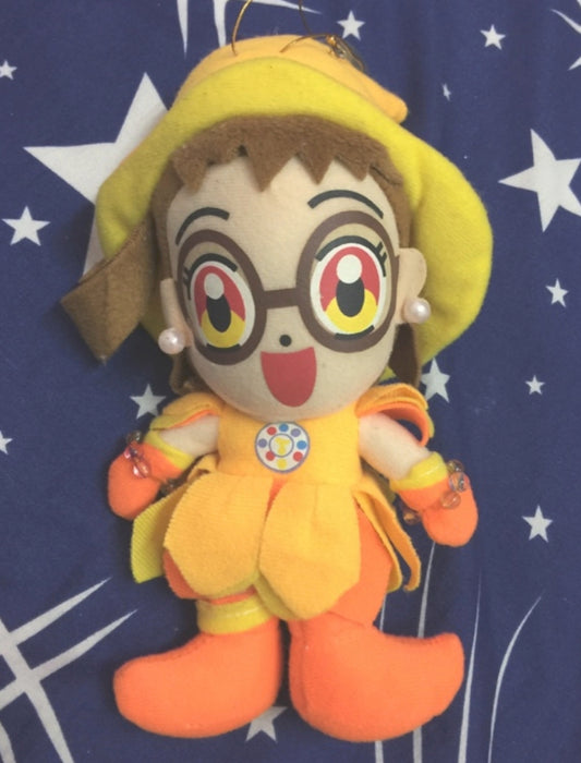 Japan Magical Ojamajo Do Re Mi Hazuki Fujiwara 9" Plush Doll Figure Used