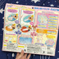 Bandai Fushigiboshi No Futagohime Royal Wonder Academy Fine & Rein Notebook Set