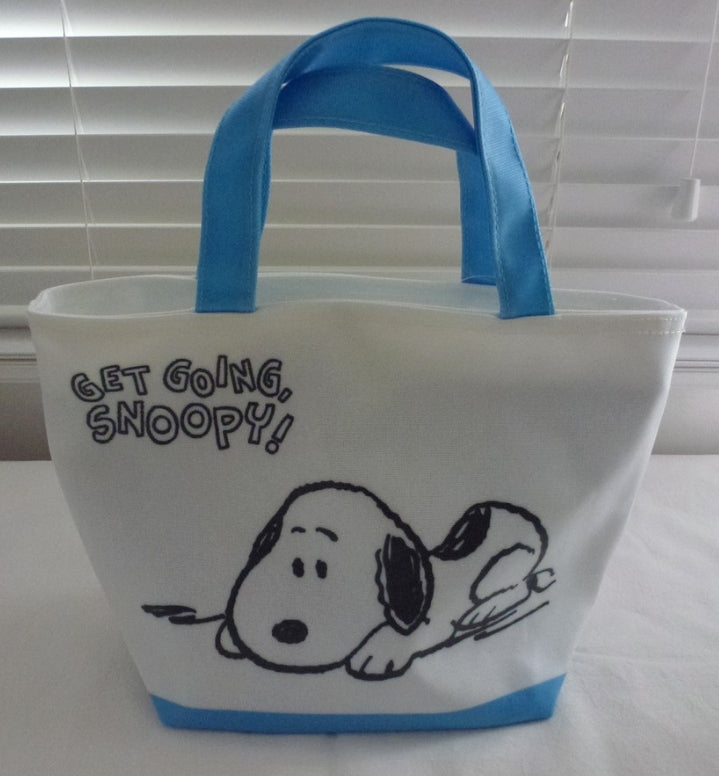 Peanuts Snoopy & Friends Taiwan Cosmed 12" Tote Bag