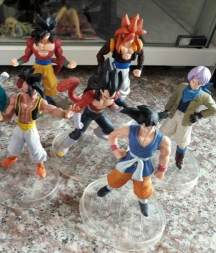 Bandai Dragon Ball GT Real Works 6 Trading Collection Figure Set Used