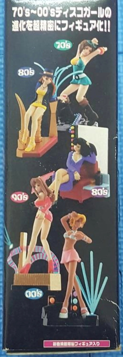 Takara Disco Girl 5 Trading Collection Figure Set