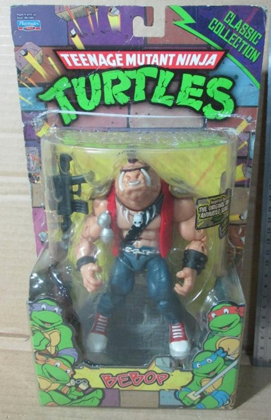 Playmates TMNT Teenage Mutant Ninja Turtles 1988 Classic Collection Bebop Action Figure Used