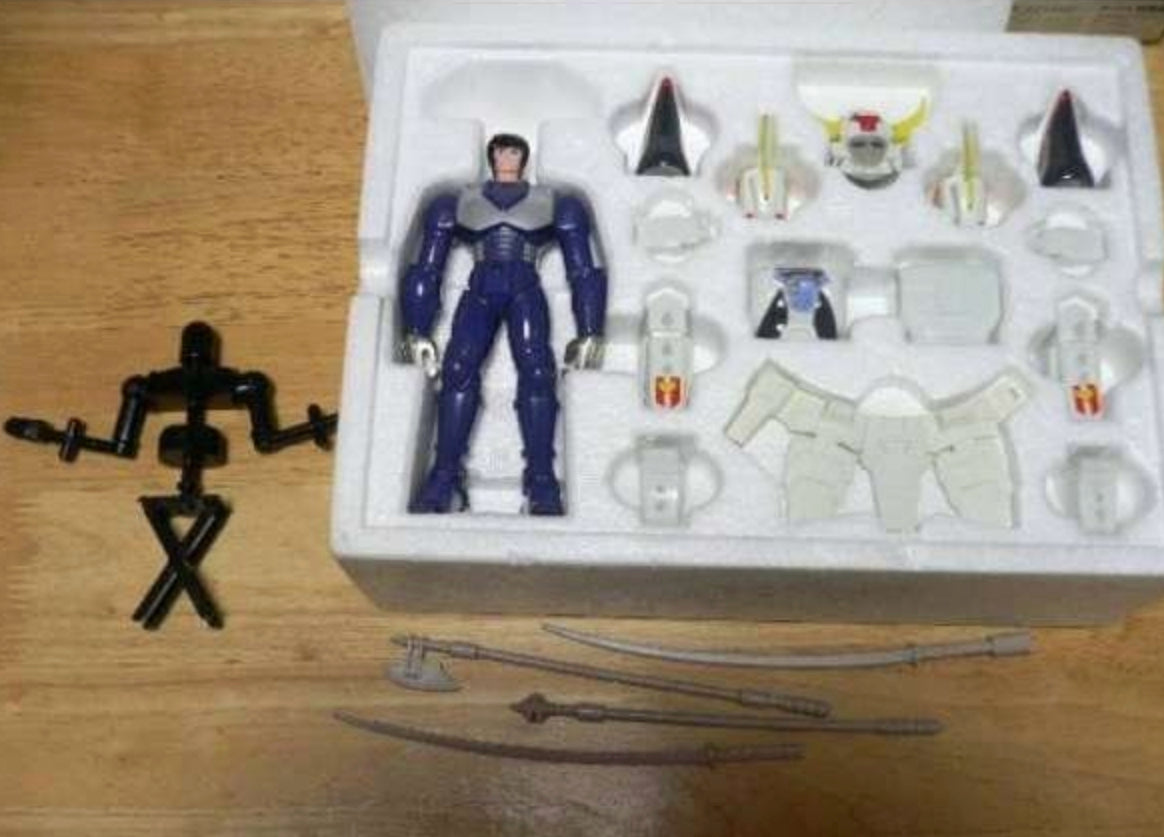 Takara 1988 Ronin Warriors Yoroiden Samurai Troopers Shiroi Kikotei Kikotei Rekka Ryo Sanada Action Figure