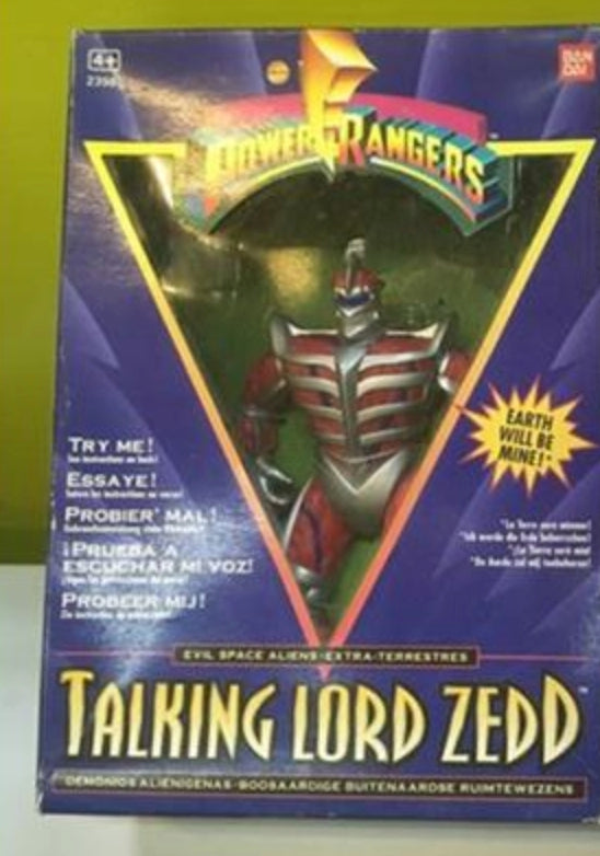 Bandai Power Rangers Ninja Sentai Kakuranger Talking Lord Zedd Action Figure