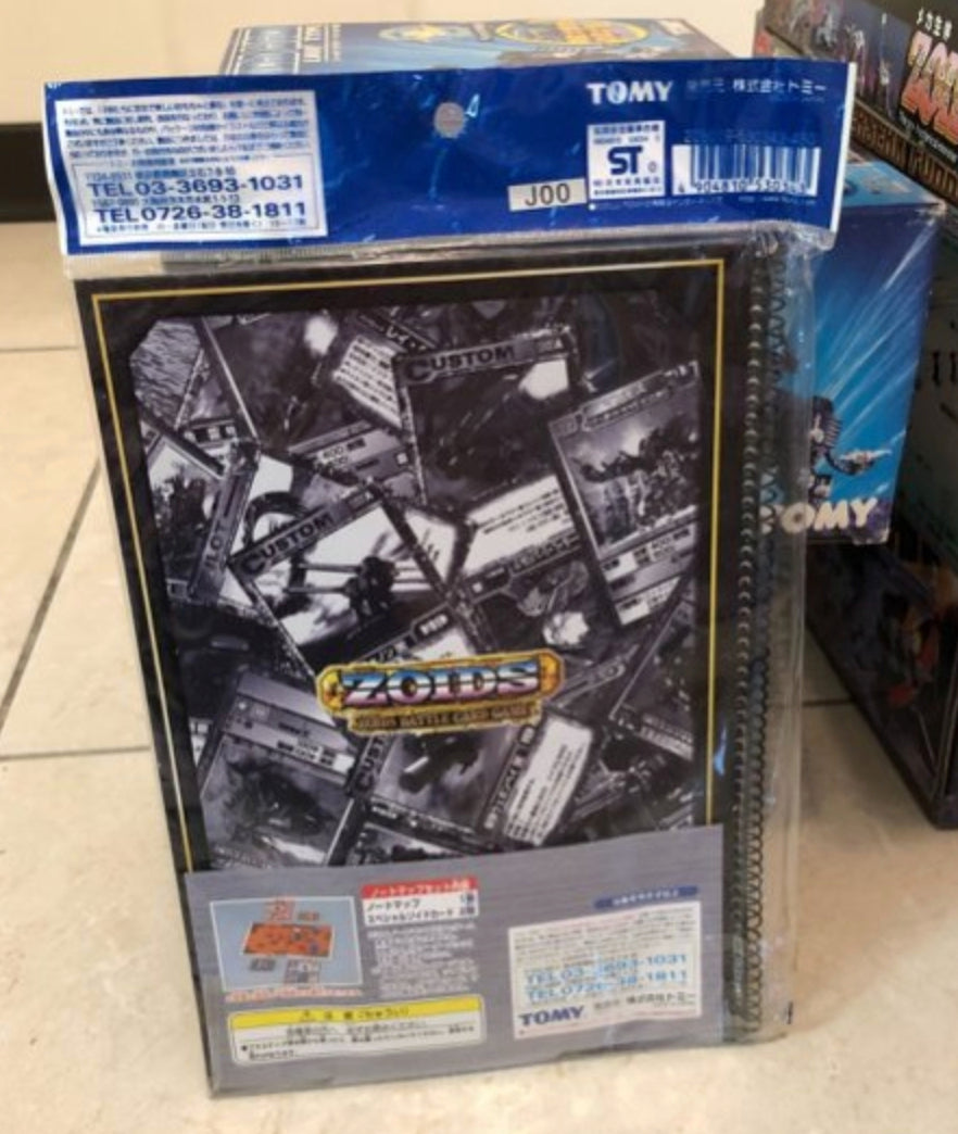Tomy Zoids Battle Card Game Note Map Vol 1 Book