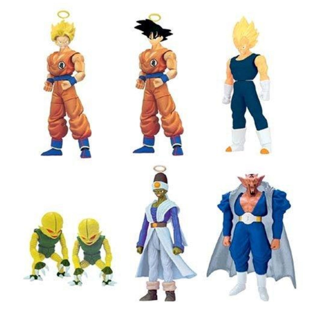 Unifive Dragon Ball Z Son Goku Great Battle Part 2 6 3.75" Action Figure Set