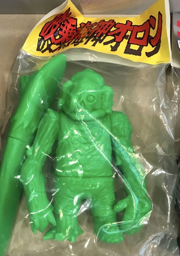 Kenth Toy Works  Naminori Kaijin Oron Green ver 8" Vinyl Figure