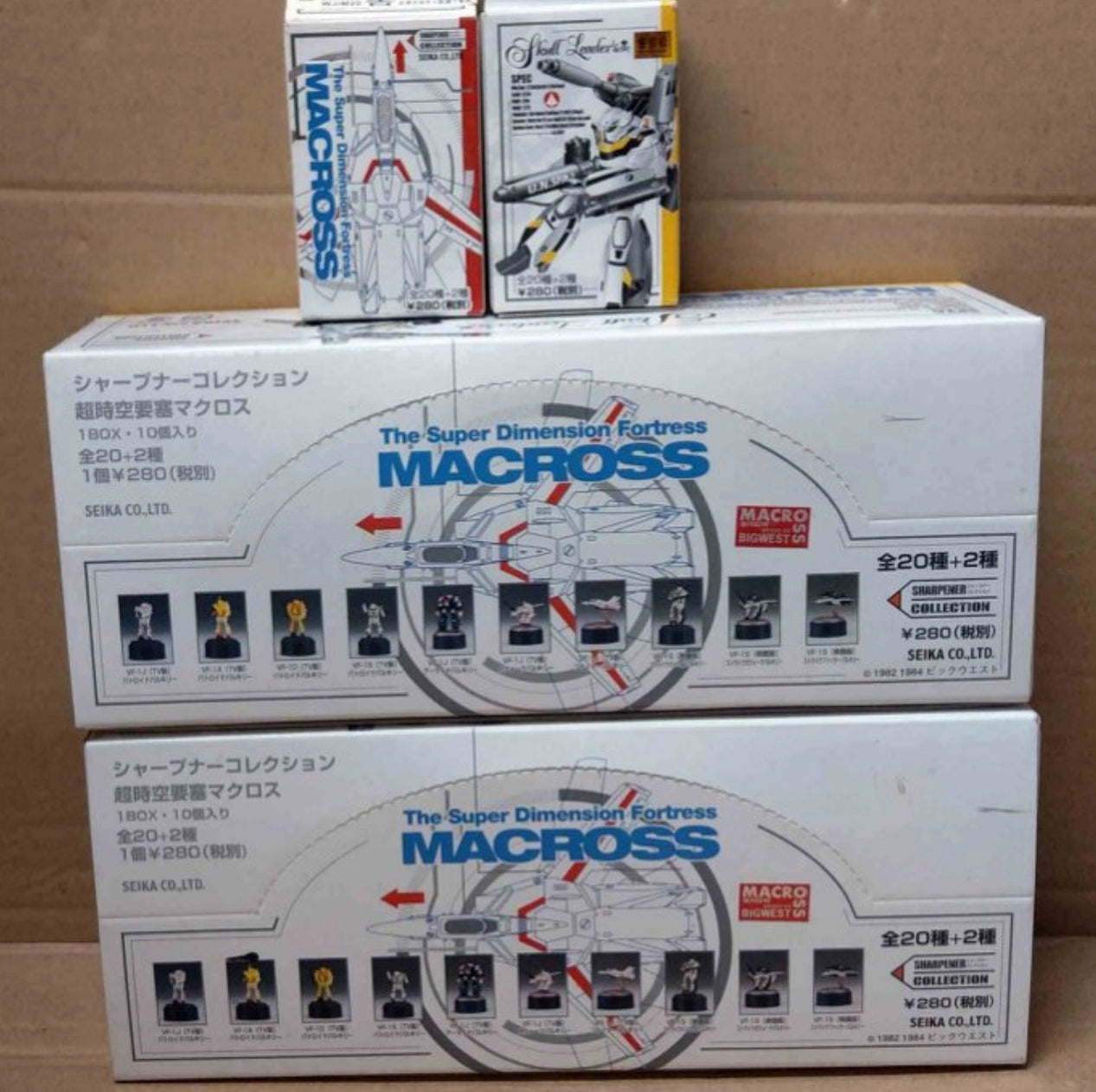 Seika Macross Super Dimension Fortress Sharpener Collection 20+2 Secret 22 Figure Set