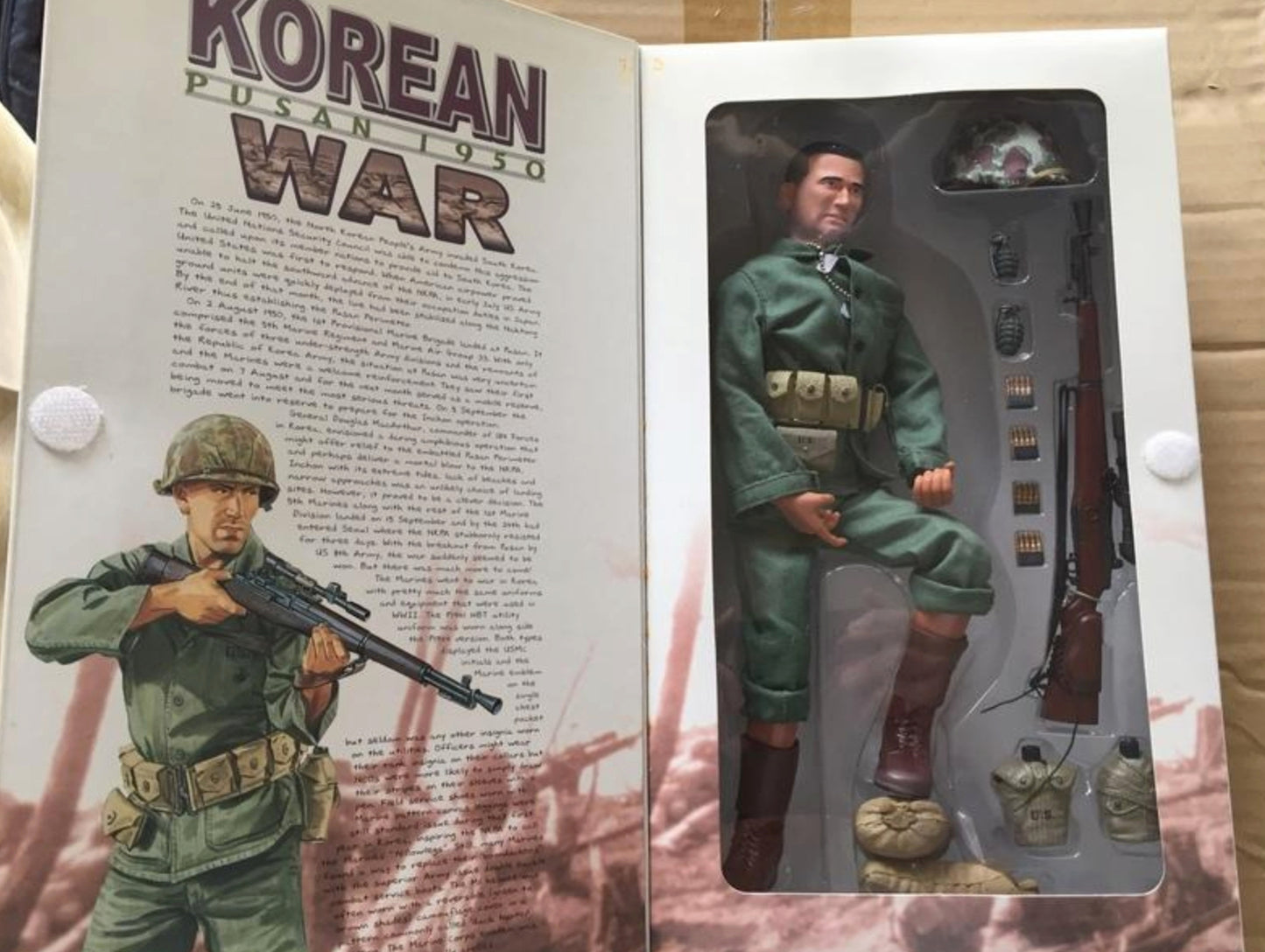 Dragon 1/6 12" Korean War Pusan 1950 USMC Sniper Jack Action Figure