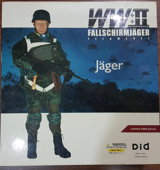 DID 1/6 12" WWII Fallschirmjager Feldwebel Jager Figure