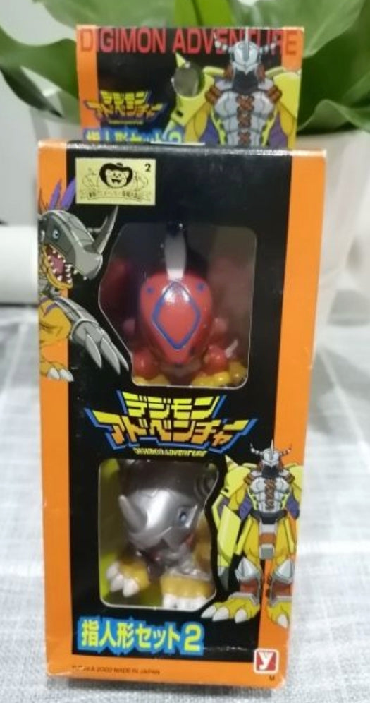 Yutaka Digimon Digital Monster Finger Greymon Puppets Figure