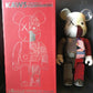 Medicom Toy Kaws Original Fake Be@rbrick 400% Companion Anatomical Model Red ver Vinyl Figure