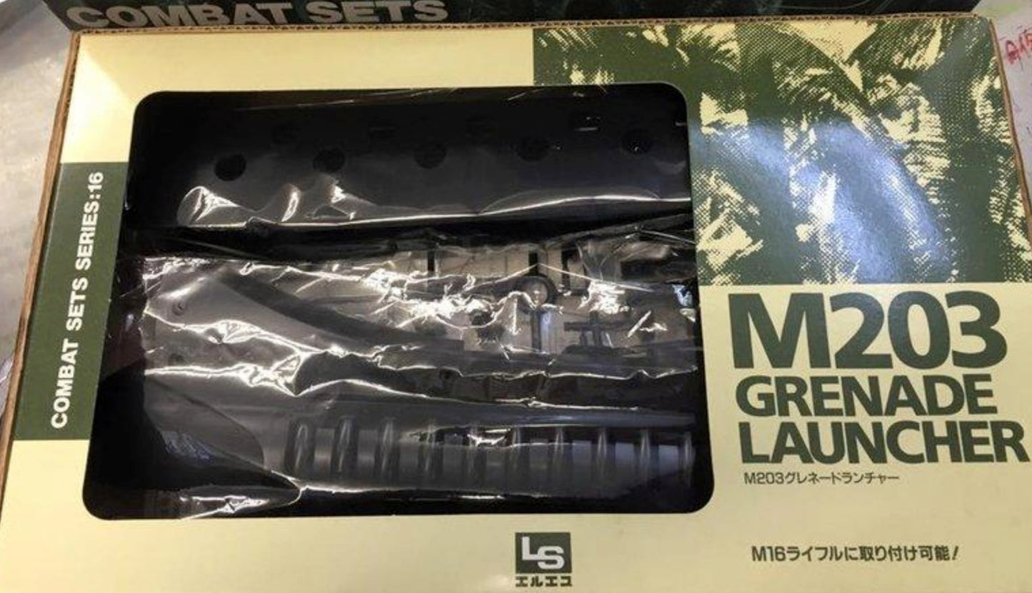 LS 1/1 Combat Sets M203 Grenade Launcher Plastic Model Kit Figure