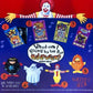Mcdonalds 1995 Happy Meal What am I going to be for Halloween 4+1 Secret 5 Trading Figure Set