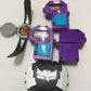 Mcdonalds 1995 Happy Meal Mighty Morphin Power Rangers Morpher Watch 5 Trading Figure Set Used