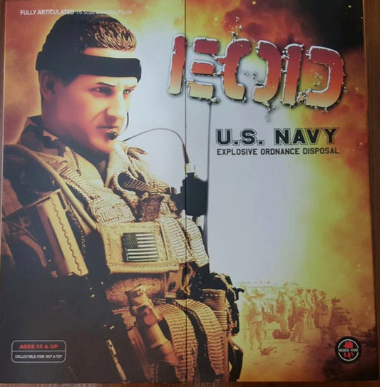 Soldier Story 1/6 12" EOD US Navy Explosive Ordnance Disposal Action Figure