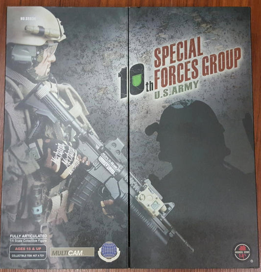 Soldier Story 1/6 12" 10th Special Forces Group US Army Action Figure
