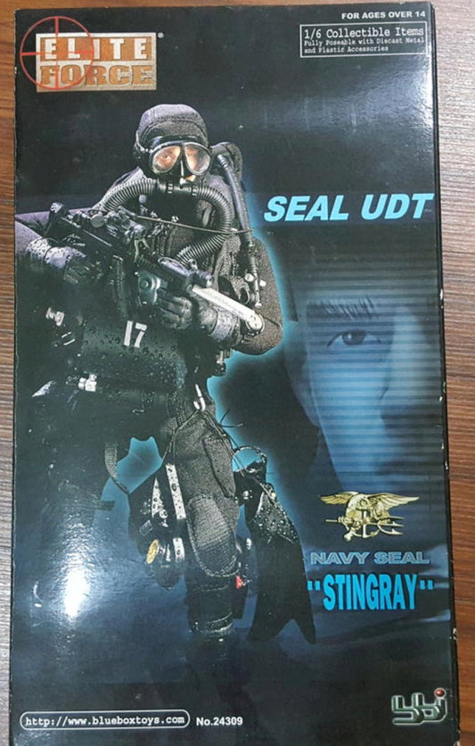 BBi 12" 1/6 Elite Force Seal UDT Navy Seal Stingray Action Figure