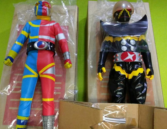 Medicom 1/6 12" RAH 450 Real Action Heroes Kikaider & Hakaider 2 Action Figure Set