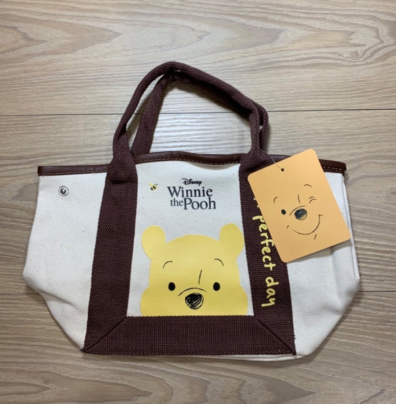 Winnie The Pooh Taiwan Cosmed 10" Tote Bag Winnie ver