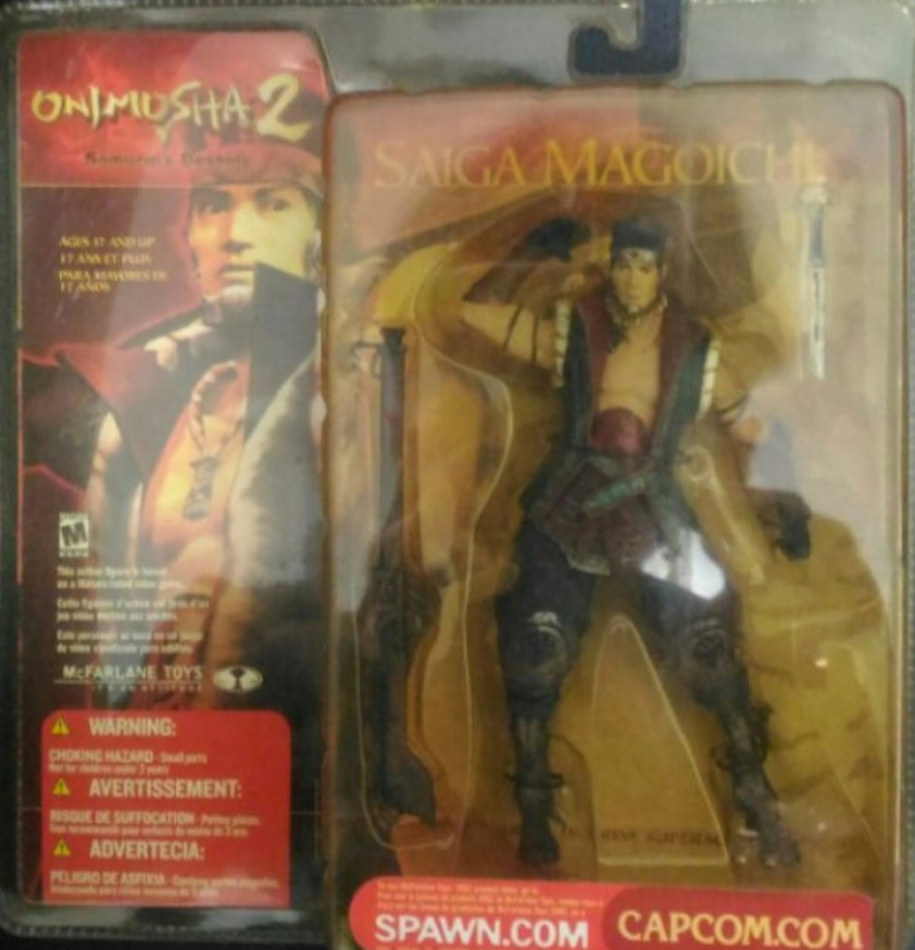 McFarlane Toys Spawn Capcom Onimusha Series 2 Saiga Magoichi Trading Collection Figure