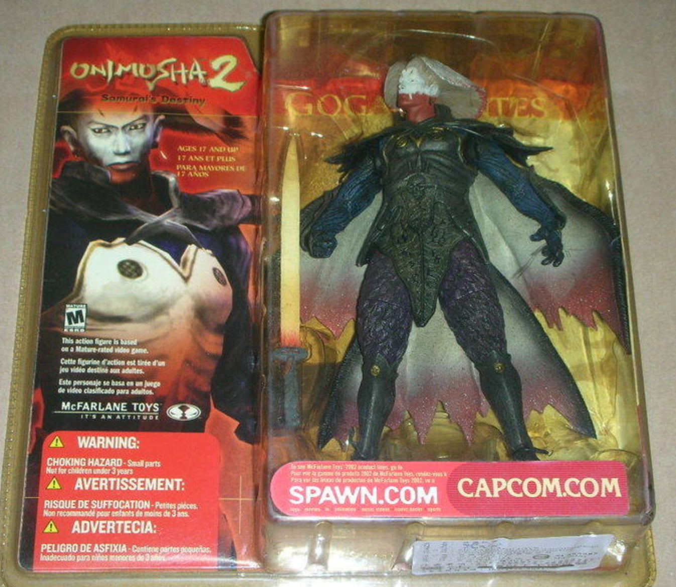McFarlane Toys Spawn Capcom Onimusha Series 2 Gogandantes Trading Coll ...