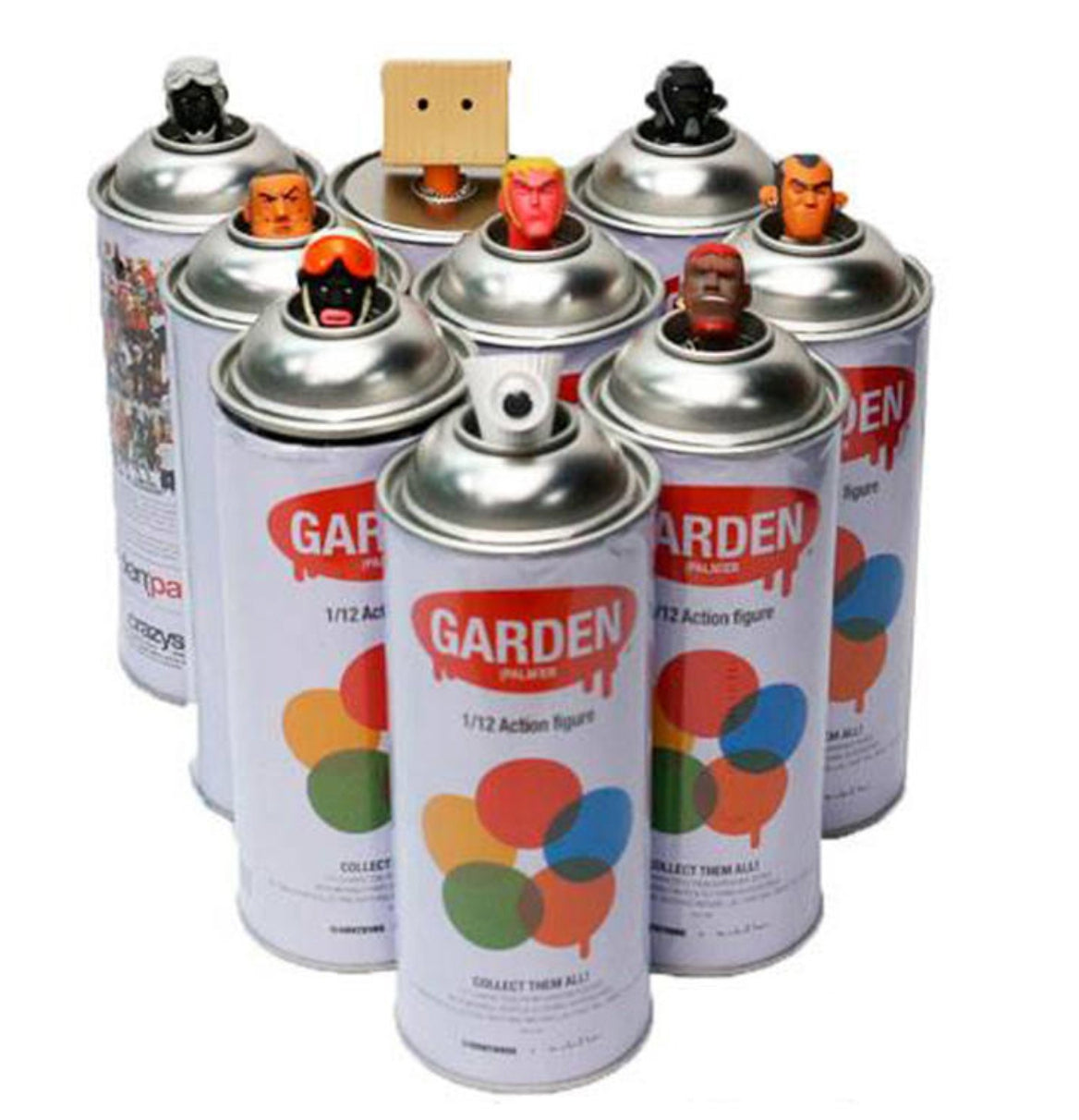 1:12 Spray Paint Cans (2 cans)