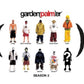 How2Work Michael Lau Garden (Palm)er Season 1 2 3 4 40 6" Vinyl Figure Set