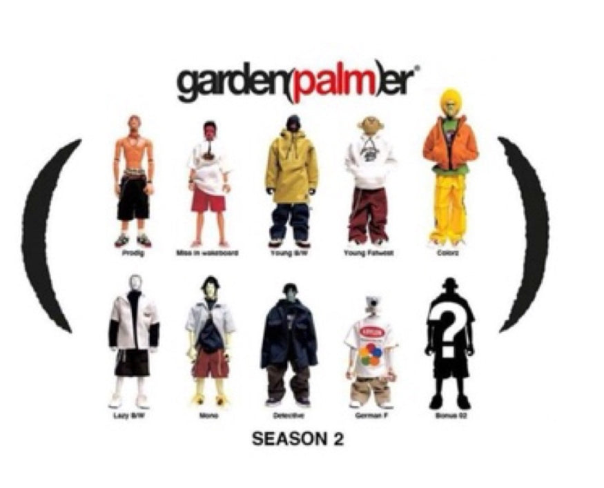 How2Work Michael Lau Garden (Palm)er Season 1 2 3 4 40 6" Vinyl Figure Set