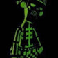 How2Work Michael Lau Garden (Palm)er G009 B/W Black Body White Bone GID ver 6" Vinyl Figure
