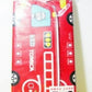 Tomica Taiwan Hi-Life Limited 10"x6"x5" Fire Engines Double Sided Backpack For Kids