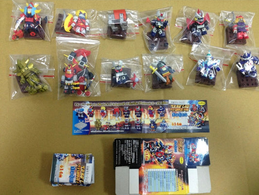 Unifive Super Robot War DeQue 13 Action Figure Set Used