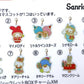 Sanrio 2017 Merry Christmas Xmas Strap Swing 10 Trading Figure Set