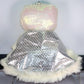 Sanrio 1999 Hello Kitty Vivitix Girls Snow Queen 10" Plush Doll Figure Used