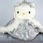 Sanrio 1999 Hello Kitty Vivitix Girls Snow Queen 10" Plush Doll Figure Used