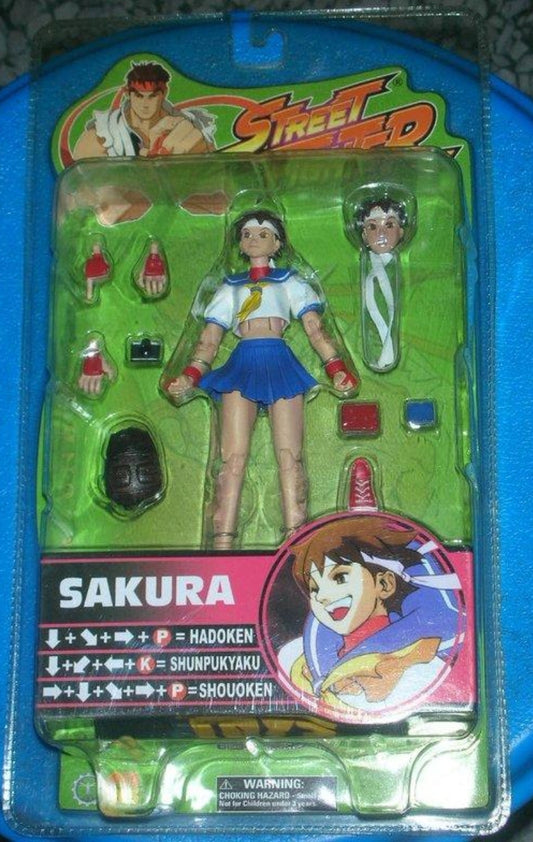 Sota Toys Capcom Street Fighter Series 3 Sakura Action Figure
