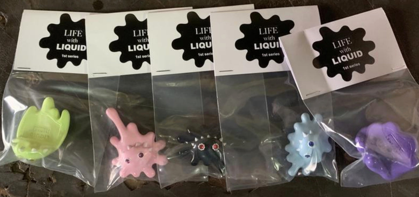 Instinctoy Hiroto Ohkubo Life With Liquid 5 2" Vinyl Figure Set