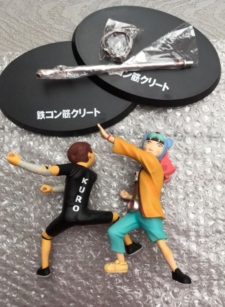 Jun Planning Tekkon Kinkreet Movie Collection Kuro & Shiro Pvc Figure Set Used