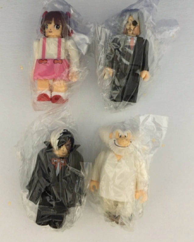 Medicom Toy Kubrick 100% Black Jack Series 3 4 Figure Set