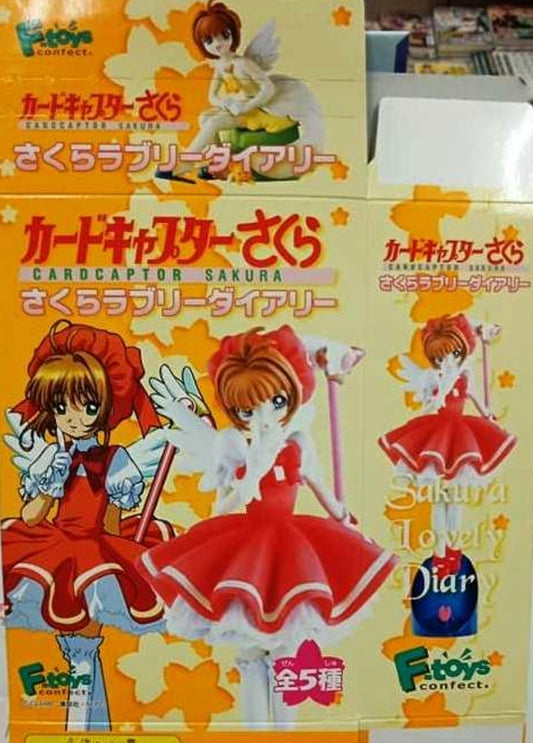 F-Toys Confect Clamp Card Captor Sakura 5 Trading Figure Set