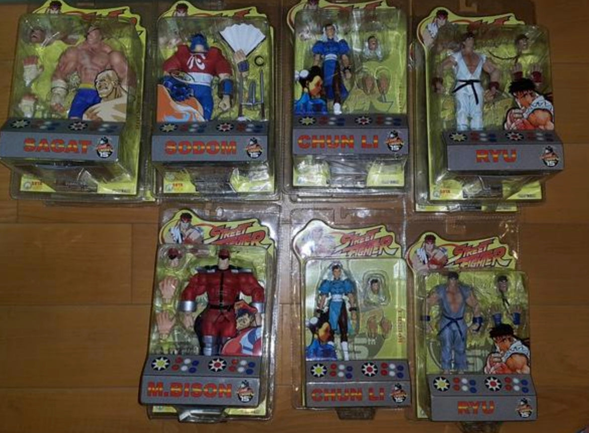 Sota Toys Capcom Street Fighter Series 1 7 Action Figure Set