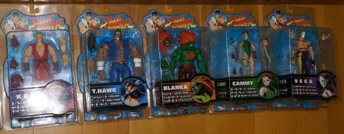 Sota Toys Capcom Street Fighter Series 1 5 Action Figure Set